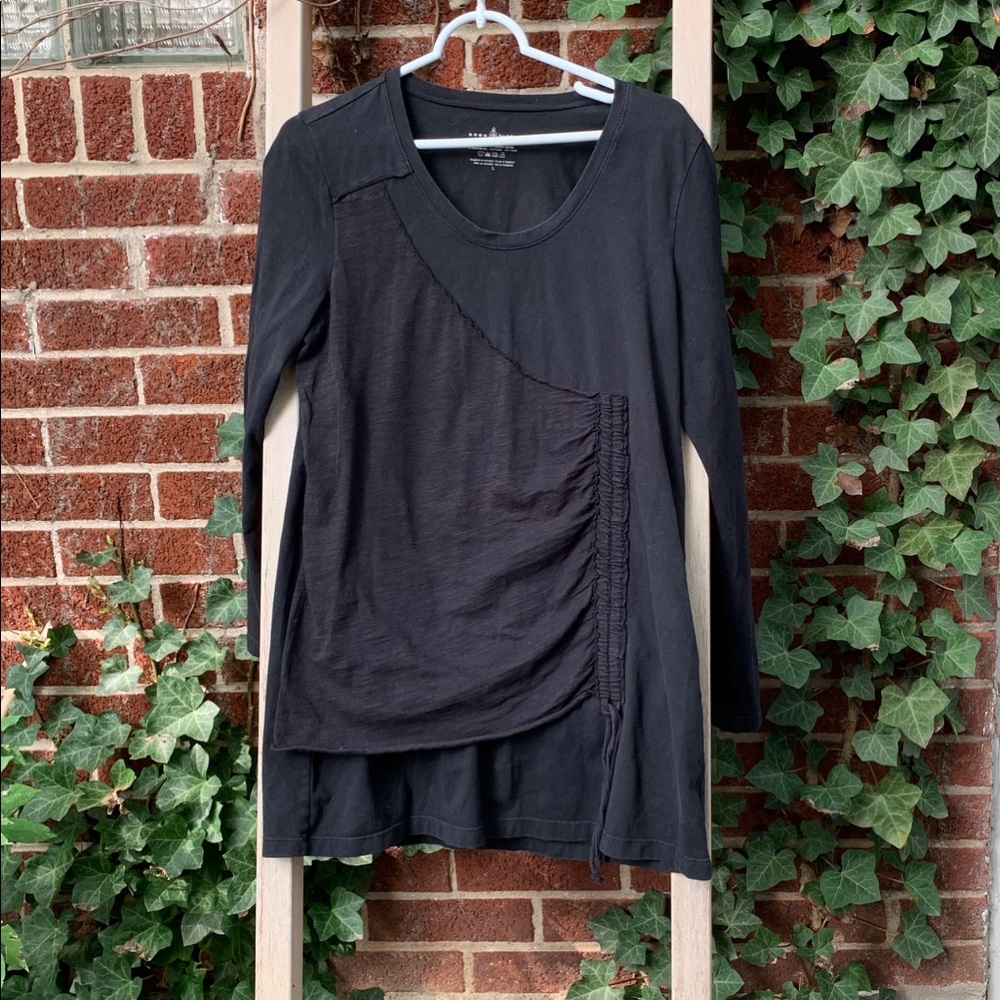 SOLD. Black neon buddha tunic.